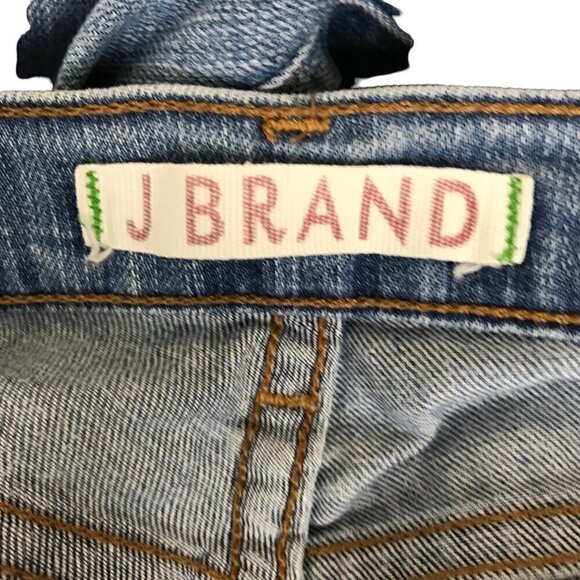 J Brand Light Wash Distressed Jeans Size 26 - Picture 6 of 7